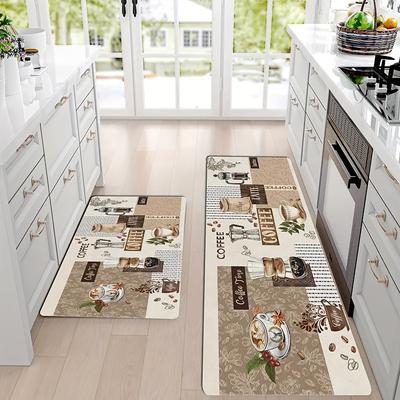 TEMU 1-3pcs Flannel Mat, Comfortable Standing Mat, Suitable For Living Room, Bedroom, Bathroom Image