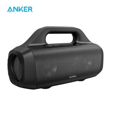 TEMU Anker Boom Bluetooth Speaker With Titanium Drivers, Technology, Ipx7 Waterproof, 24h Battery, Carrying Strap, Ideal For Outdoors, Garden, Beach ( ) Image