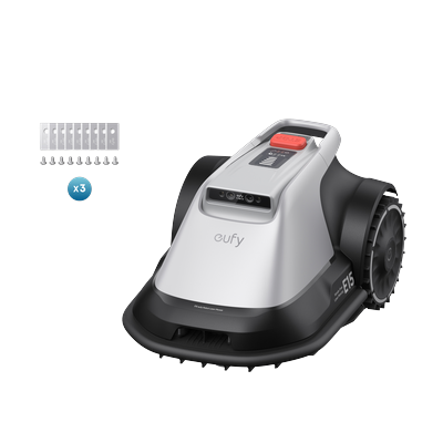 eufy Robot Lawn Mower E15 + Blade Set Gray