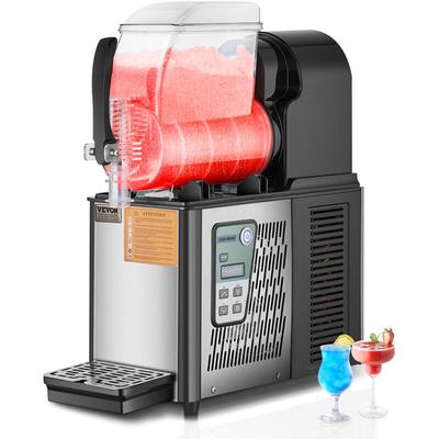 Kommerzielle Slusheis Maschine 4 l Einzeltank-Maschine für gefrorene Getränke, 16 Tassen Edelstahl Image