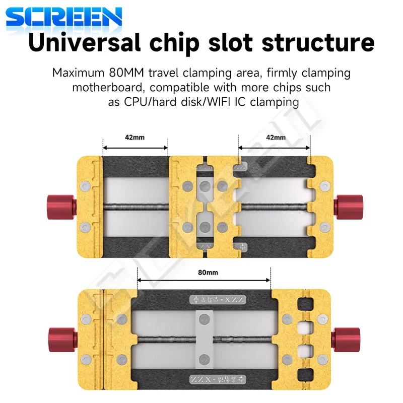XZZ S3 Multifunktionshalterung Hitze- und korrosionsbeständig für die Wartung von CPU-WIFI-Chips und Festplatten, multifunktionale Halterung Image