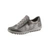 Schnürschuh REMONTE, Damen, Gr. 37, grau, Lederimitat, sportlich, Schuhe