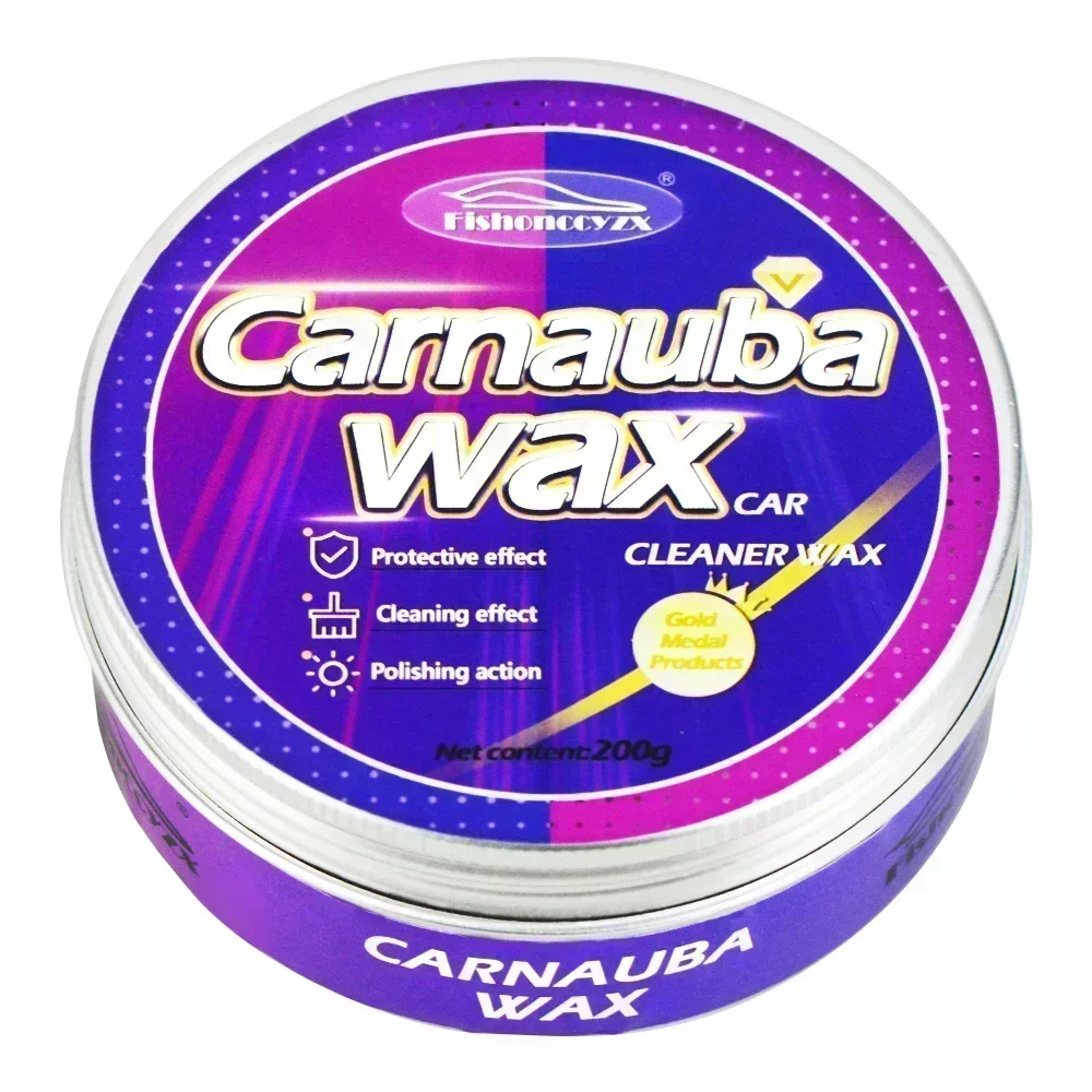 Auto Wachs Auto Lack Pflege Carnauba Paste Wachs Brasilianische Polieren Wachs Paste Hochglanz Glanz Super Hydrophobe Beschichtung Verglasung Image
