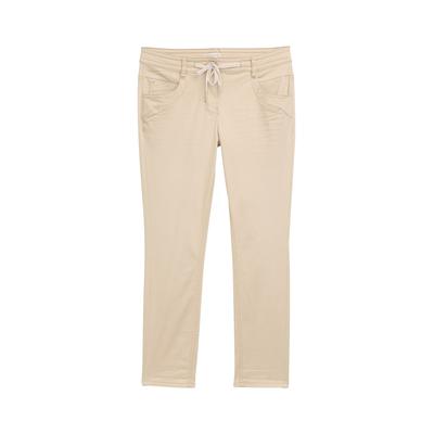 TOM TAILOR Damen Tapered Relaxed Hose, braun, Uni, Gr. 38/28 Image