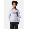 The North Face Kinder Drew Peak Overhead Hoodie in grau