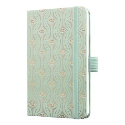 Sigel Buchkalender Wochenkalender »Jolie Mystic 2026« A6 Mystic Aquamarin, 9.5x15 cm