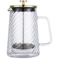 MACCHINA PER CAFFÈ/TÈ TERMICA A PISTONE 1000ml KLAUSBERG KB-7767
