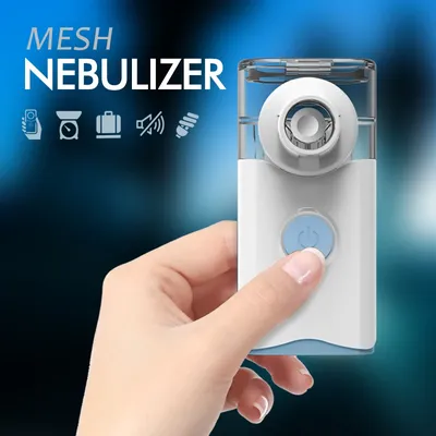 Handheld Portable autoclean Inhale Nebulizer Mesh Atomizer silent inhaler nebuliser inhalator for kids nebulizador portatil