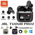 Auricolari Bluetooth wireless originali JBL Tour PRO 2 Auricolari stereo Cuffie sportive con schermo LCD intelligente Versione HK
