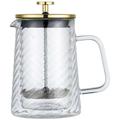 MACCHINA PER CAFFÈ/TÈ TERMICA A PISTONE 600ml KLAUSBERG KB-7766