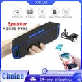 XIKCU Altoparlante Bluetooth portatile Mini altoparlante wireless Amplificatore Subwoofer stereo Altoparlante TF/FM Radio USB Microfono incorporato Doppio basso