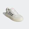 Sneaker ADIDAS SPORTSWEAR, Gr. 37, core weiß, silber metallic, silber pebble, Leder, Synthetik, sportlich, Schuhe