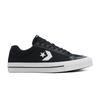 Sneaker CONVERSE "SPORT CASUAL", Gr. 44, schwarz-weiß (schwarz, schwarz, weiß), Textil, sportlich, Schuhe