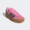 Sneaker ADIDAS SPORTSWEAR, Gr. 38, bliss pink, dunkelblau, gold metallic, Leder, Synthetik, sportlich, Schuhe, Design auf den Spuren des adidas Gazelle Bold