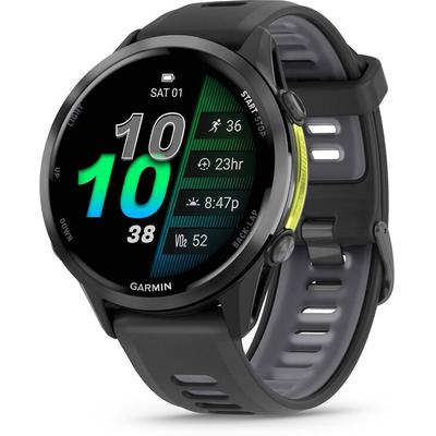 Garmin Forerunner 970 GPS Running Watch, Black Case With Black Band