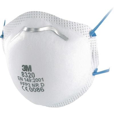 Masque de protection respiratoire 8320 en 149:2001 + A1:2009 FFP2 nrd FFP2NRD 10St./KT Image