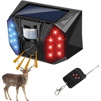 Solar-Bewegungsalarm – Solaralarm-Bewegungsmelder mit Ton – 129 dB akustische Sicherheitssirene, 4 Image