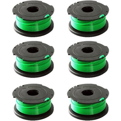 Packung mit 6 Green Line-Spulen für Black & Decker GL7033 GL8033 GL9035 A6482 Freischneider Image