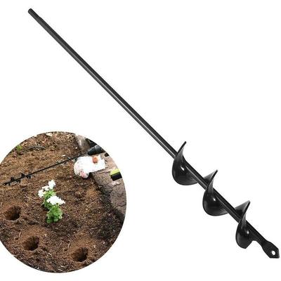 Gartenschneckenbohrer Ø4x45cm, praktisches Pflanzwerkzeug zum Pflanzen von Beetzwiebelsämlingen, Image