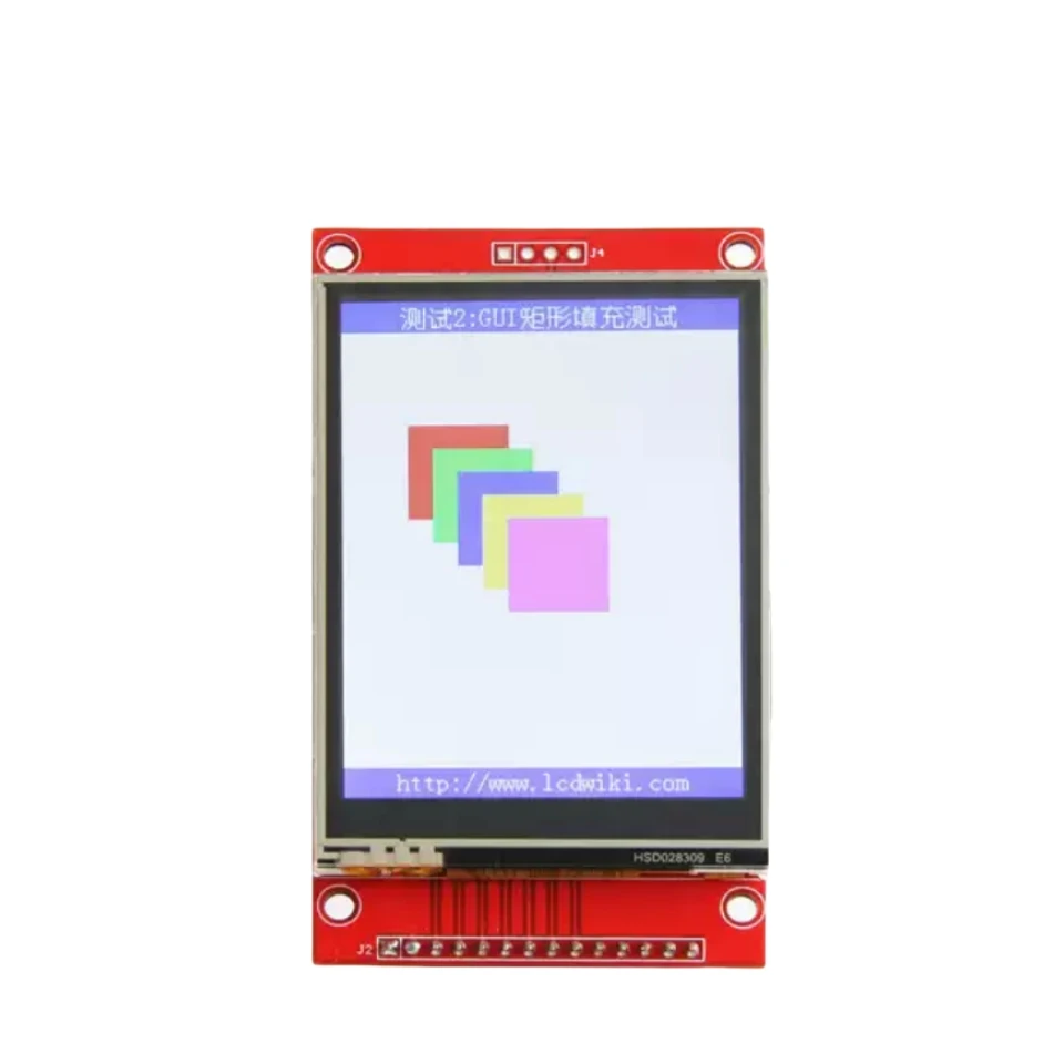 2,8" SPI TFT LCD Display Touch Panel ILI9341 240x320 TFT LCD Touch Screen Shield 5V/3,3V STM32 Display Modul SPI Seriell Image