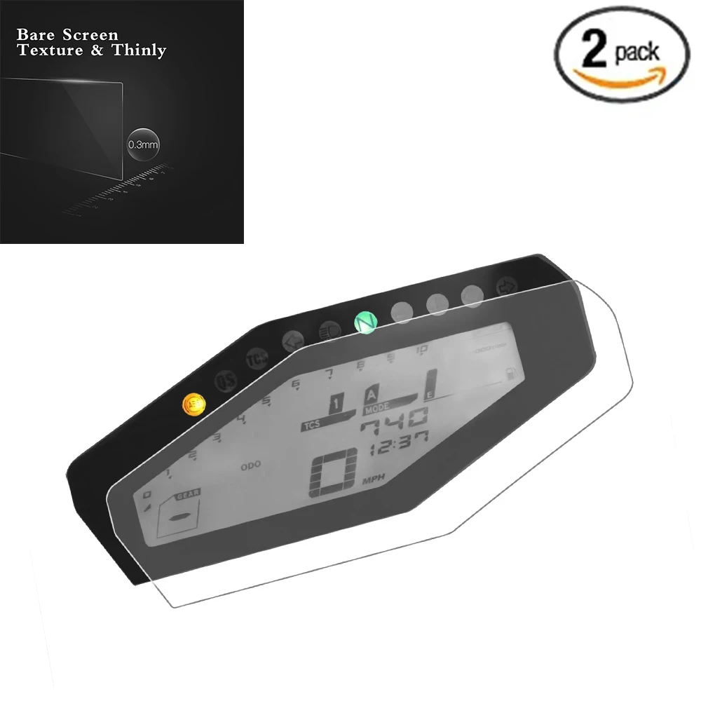 Für yamaha mt09 MT-09 fz09 2013-2020 FZ-09 mt 09 motorrad tacho schutz kratz cluster bildschirms chutz folien schutz Image