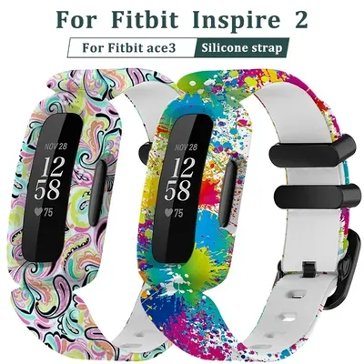 Neues Armband aus Silikon für Fitbit Ace 3/inspire 2 Smart Watch Band Armband Ersatz Kinder Armband Uhrenarmbänder