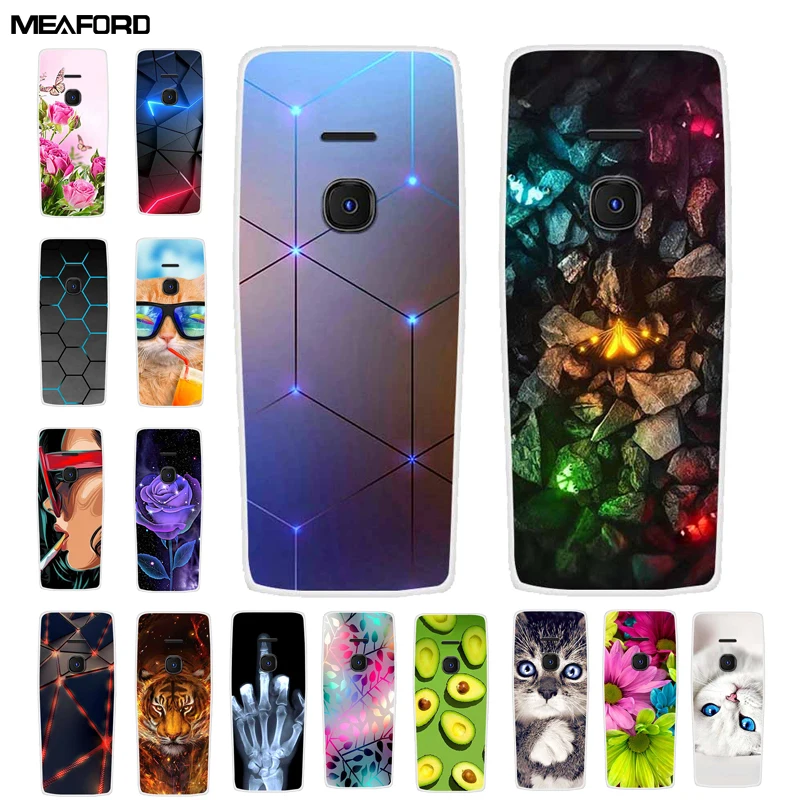 Soft Silicone Case For Nokia 8210 4G Cover Fashion Luxury Clear Back Cover for Nokia 8210 4G Phone Cases Nokia 8210 4G TPU Para