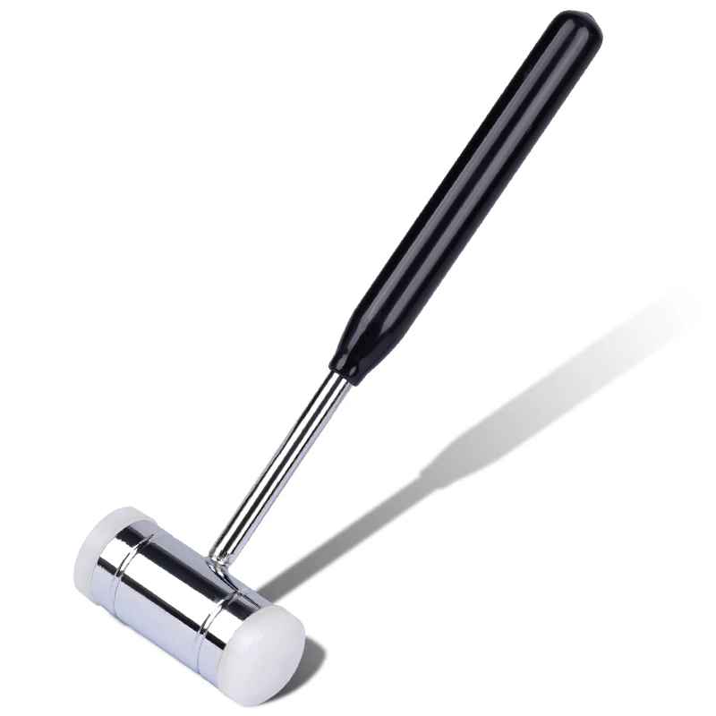 1pc Dental Knochen Hammer Doppel-headed Nylon Kunststoff Griff Zähne Chirurgische Extraktion Werkzeug Zahnarzt Instrument Image