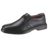 Slipper JOSEF SEIBEL "Alastair", Herren, Gr. 49, schwarz, Glattleder, unifarben, klassisch, Schuhe, Festtagschuh, Komfortschuh mit seitlichen Stretcheinsatz