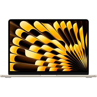 APPLE Notebook "MacBook Air 13" CTO", beige (polarstern), 24 GB RAM 256 GB SSD, M4,macOS, Notebooks