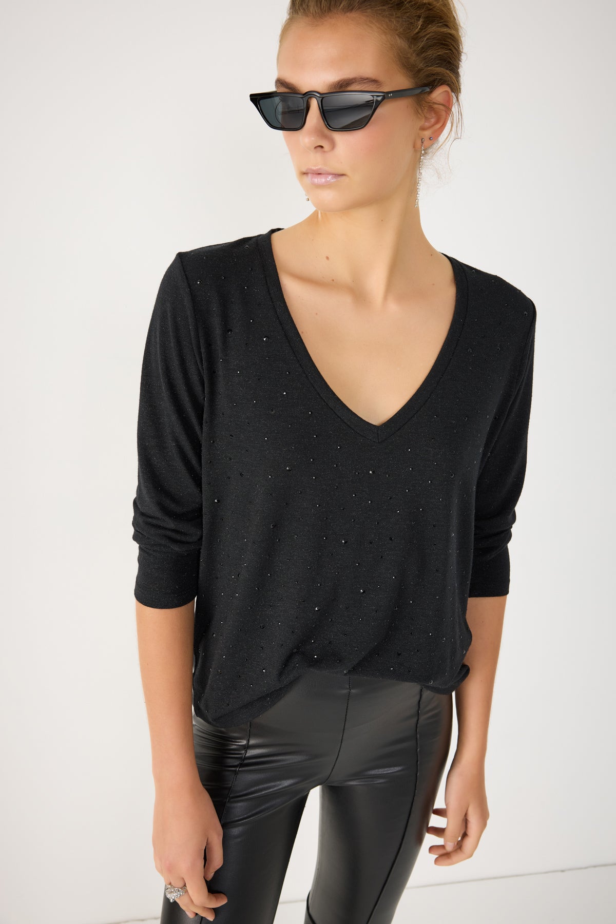 Steinverzierte Bluse Image