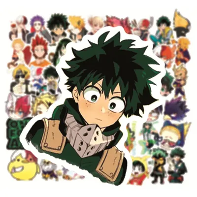 10/30/50pcs My Hero Academia Anime Graffiti Stickers Classic Japanese Manga Sticker Skateboard