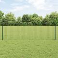 Vidaxl - Pali di Recinzione 5 pcs U-Channel Verde 60 cm Acciaio