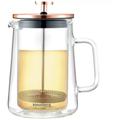 MACCHINA PER CAFFÈ/TÈ TERMICA A PISTONE 600ml KLAUSBERG KB-7724