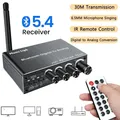 Ricevitore audio Bluetooth 5.4 DAC AUX RCA USB Coassiale ottico 6.5MM Microfono Karaoke Hifi Stereo DSP Adattatore wireless