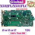 X532FL X532FLC Scheda Madre Per ASUS X531FL X532F X531F S531F K531F V531F S532F K532F V532F Scheda