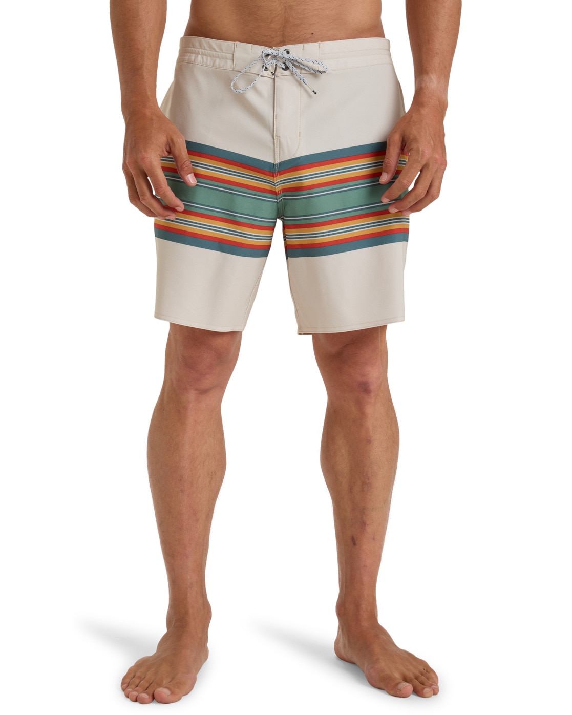 Boardshorts BILLABONG "Spinner LT 17.5", Herren, Gr. 34L, braun, 90% Polyester, 10% Elasthan, Hosen Image