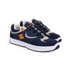 Skateschuh DC SHOES "Kalynx Zero", Gr. 10,5(44), bunt (dc navy, orange), Obermaterial: Leder (Kuh) / Futter: Textil / Außensohle: Gummi, Schuhe
