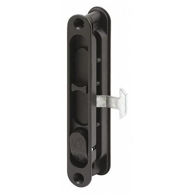 PRIME-LINE A 202 Diecast Black, Flush Sliding Screen Door Latch (Single Pack)