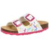 Pantolette LICO "Pantolette Bioline Rocky", Gr. 38, weiß, Synthetik, Schuhe