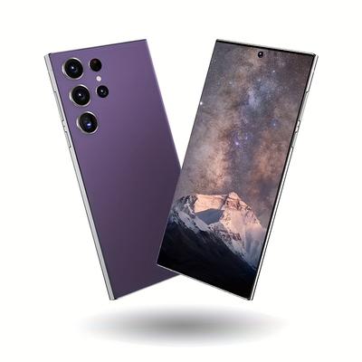 TEMU Unlock 4g Phone, 8gb+256gb, 6.8-inch Hd Display, High- Battery, Face Recognition, Gps, Built-in Pen, Data Cable Included, Holiday Birthday Gift! Image