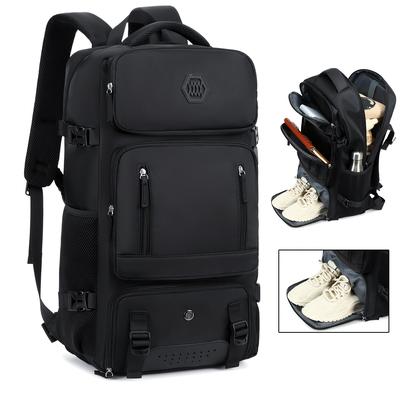 TEMU Travel Backpack For Women, Large Capacity Carry-on Backpack For 17.3 Inch Laptop, Sports Outdoor Duffle Bag With Shoe Compartment Image