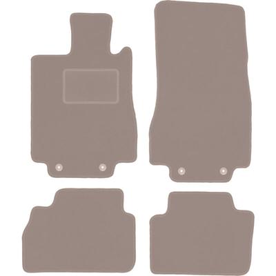 Beige Veloursmatten für: Mercedes S W220 Limousine kurz (1998-2005) Image