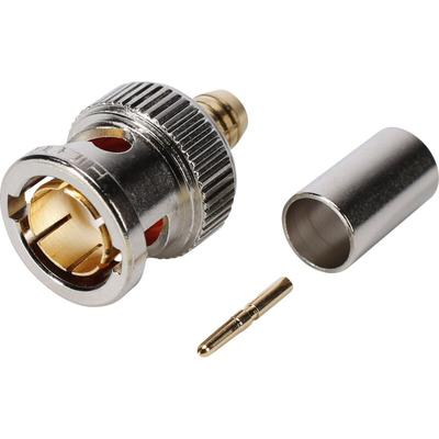 Hicon BNC0.8/3.7HD BNC-Steckverbinder Stecker, gerade 75 Ω 1 St. Image