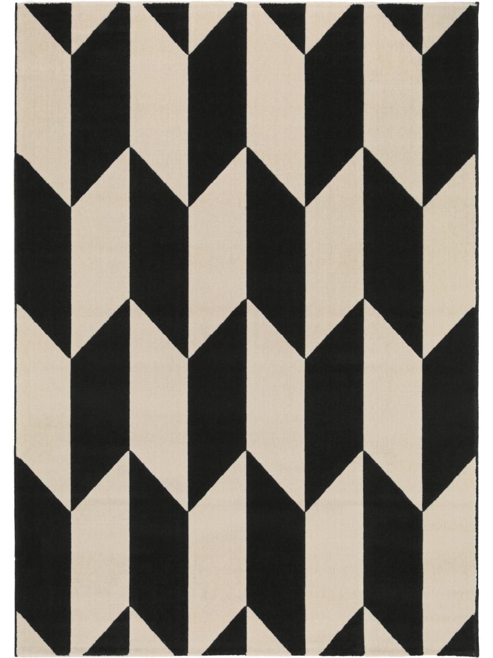 Tappeto bianco & nero 120x170