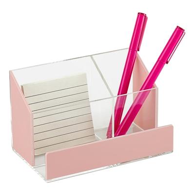 Realspace Acrylic Desk Organizer, 3-7/16