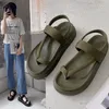 Frauen Plattform Sandalen Flache Flip-Flops Sommer Strand Sexy Casual schuhe Damen Schuhe Mode Frau