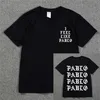 Kanye West Pablo T-Shirt Frauen Ich fühle mich wie Paul Print Kurzarm T-Shirt Saison sportliche T-Shirt Hip Hop Social Club Rapper T-Shirt