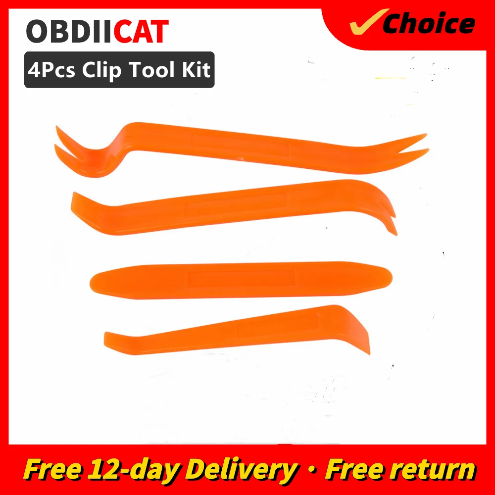 Professionelle 4 stücke Automobil Audio Tür Clip Tool kit Panel Trim Dash Auto Radio Entfernung Hebeln Werkzeug Set Auto Panel entfernung Werkzeuge Image