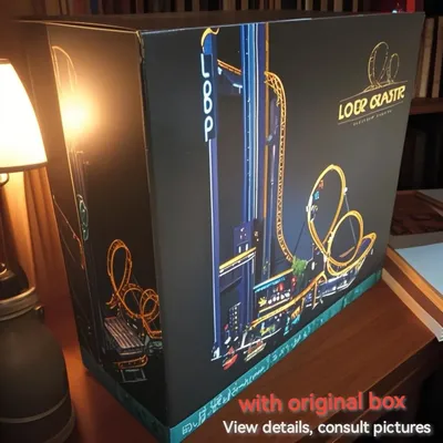 Mit Originalverpackung, großes Loop-Untersetzer-Bauset 3756 Stück – interaktiver Modellbausatz für Image